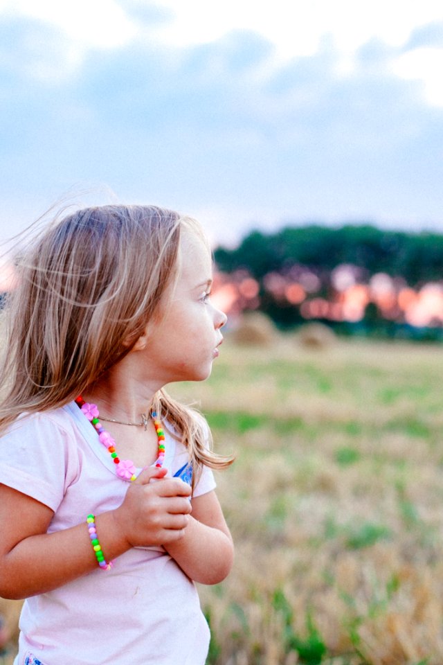 Young Girl In Field
