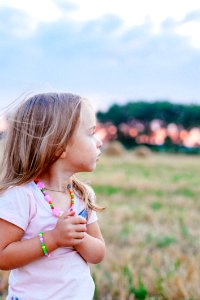 Young Girl In Field