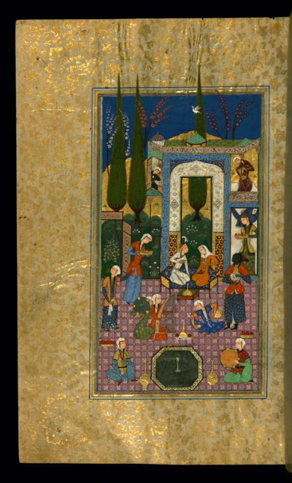 Five Poems (quintet) Walters Art Museum Ms W607 Fol 93a