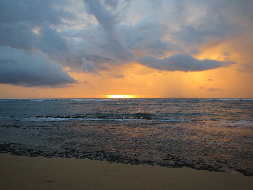 Sea beach seascape