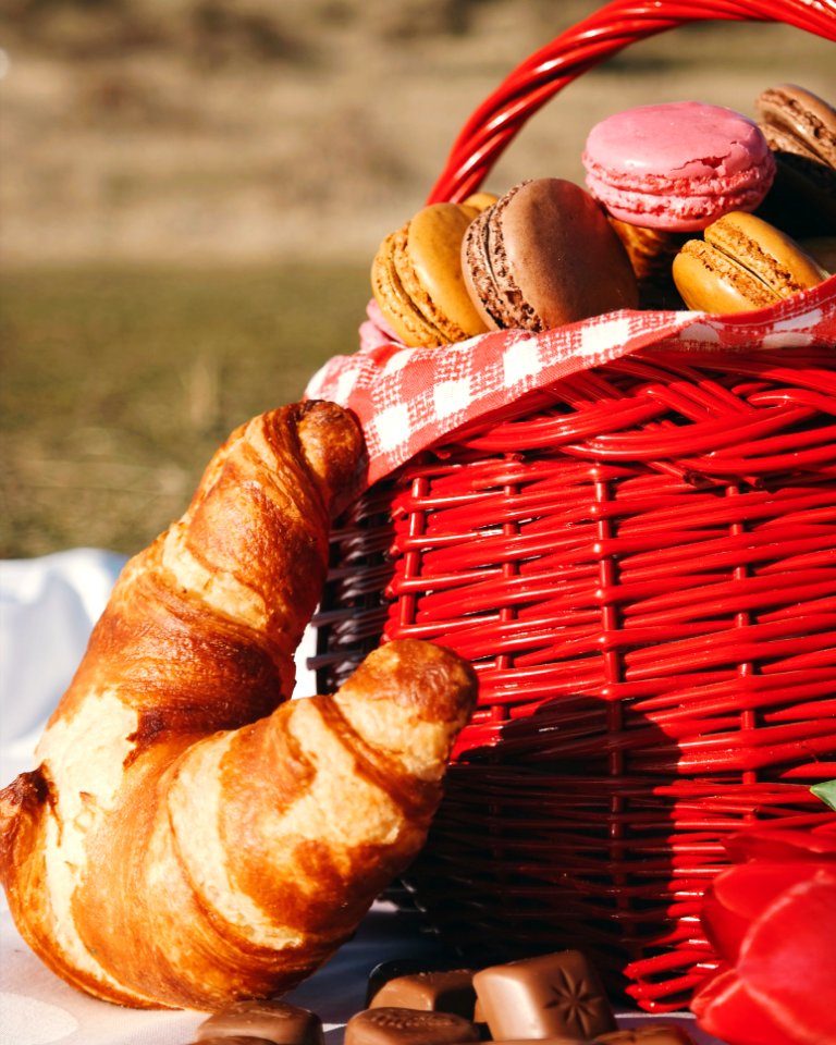 Basked Of Baked Goods