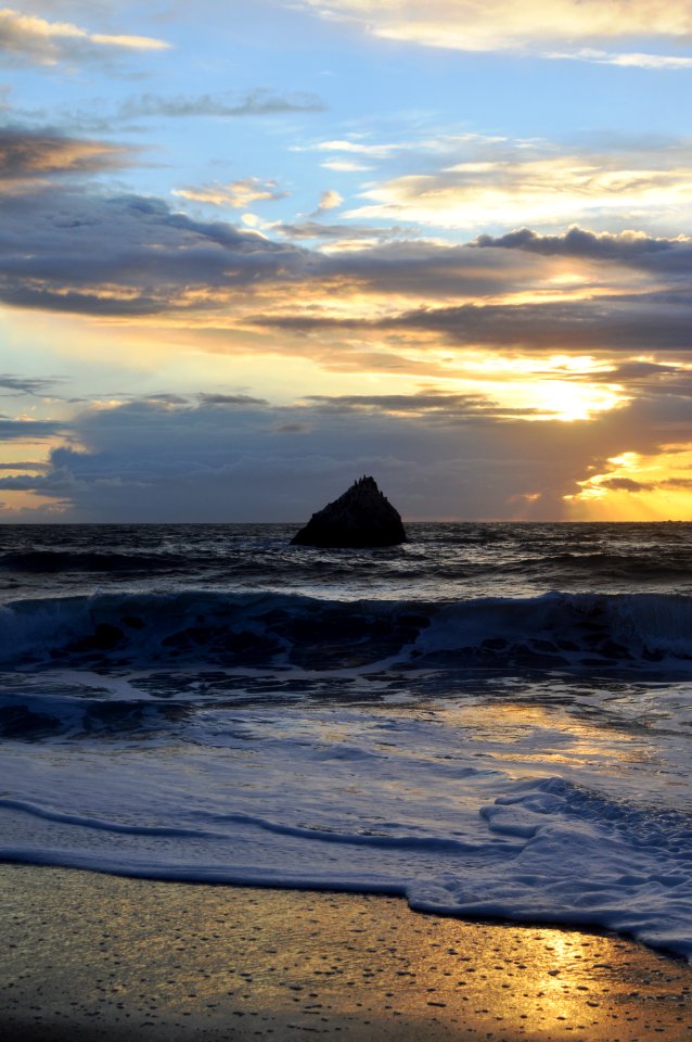 Helmet Rock From Marshall Beach