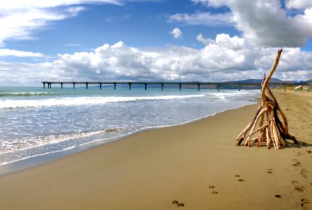 New Brighton Beach Christchurch NZ photo