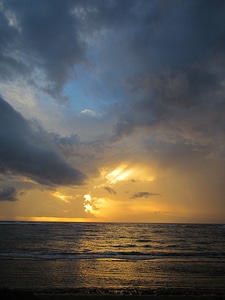 Sea beach sky