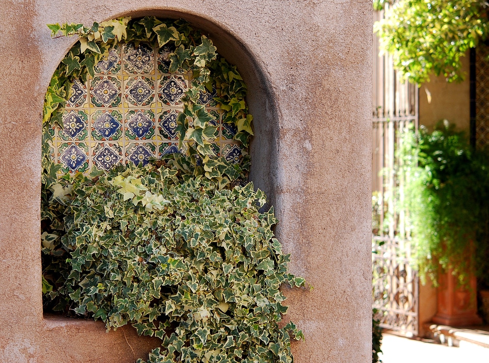 Architecture stucco elements beautiful