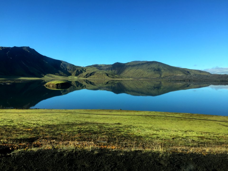 Lake And Mountains