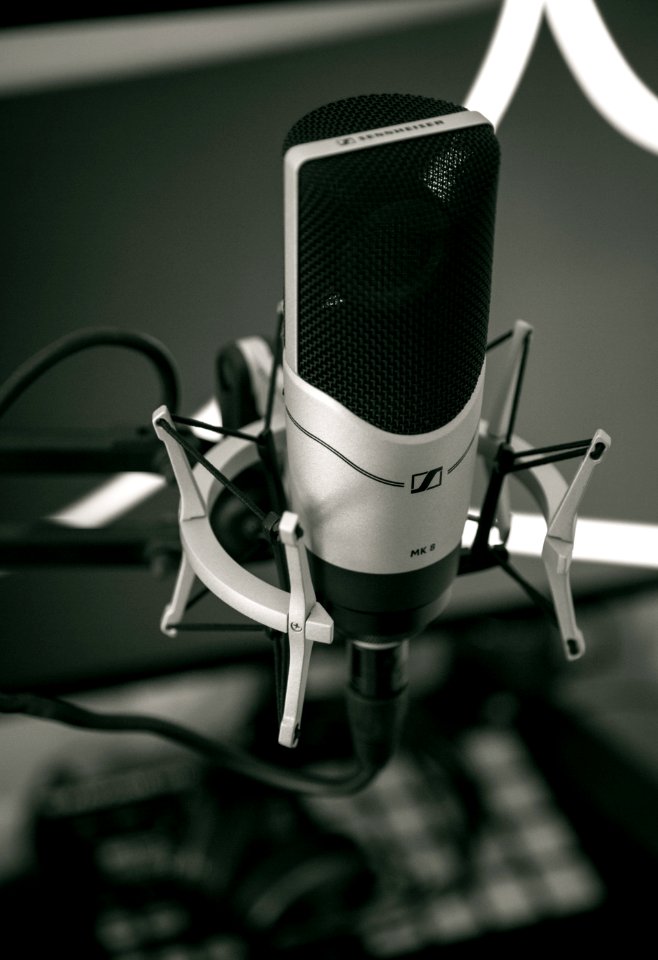 Microphone On Stand