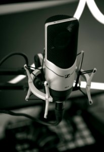 Microphone On Stand photo