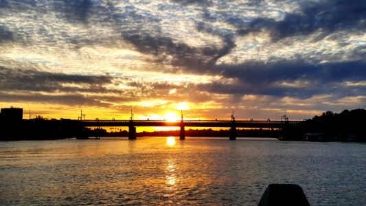 Bridge At Sunset