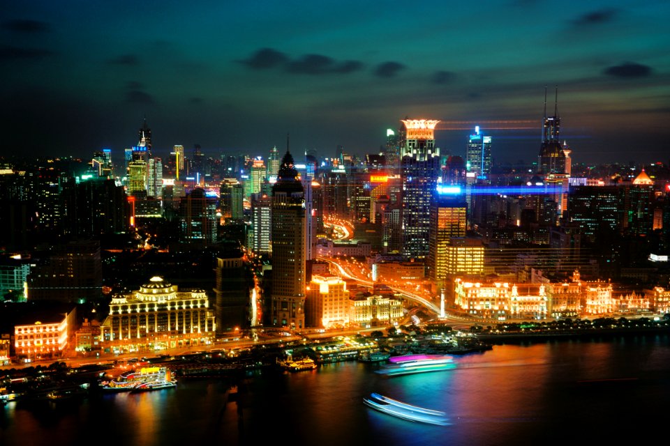 Shanghai At Night photo