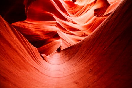 Textures Of Antelope Canyon Arizona