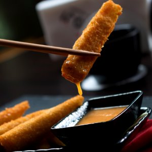 Fried Pork And Sauce