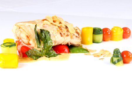 Salmon Filet With Vegetables