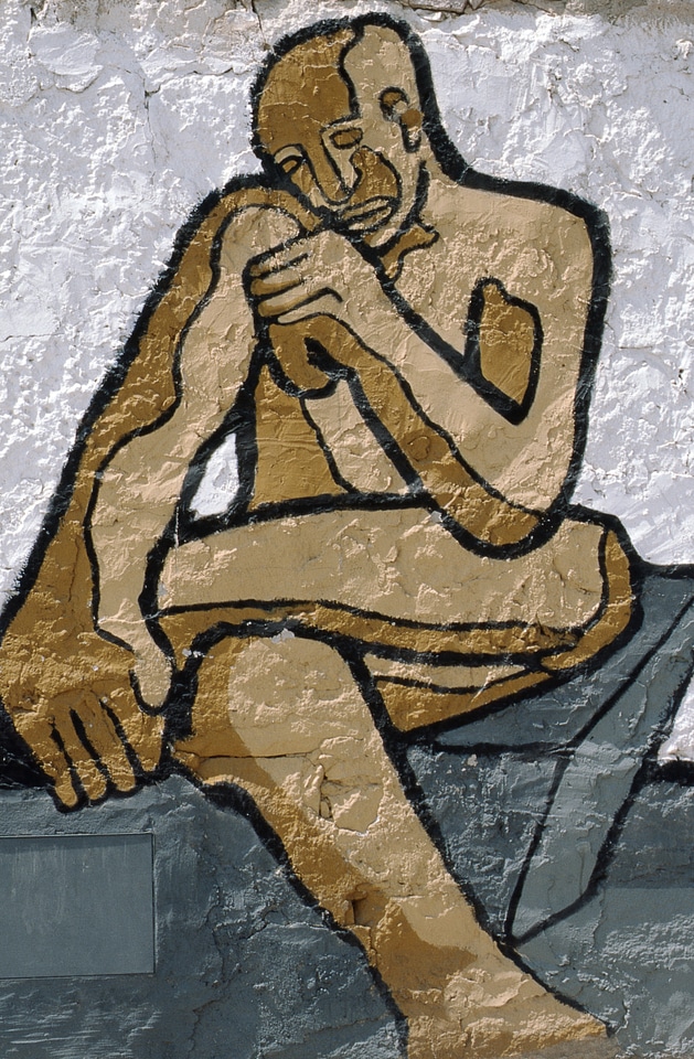 Graffiti politically man