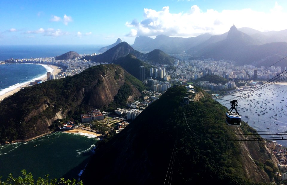 Sugar Loaf Mountain View (Po De Açcar) Rio De Janeiro Brazil