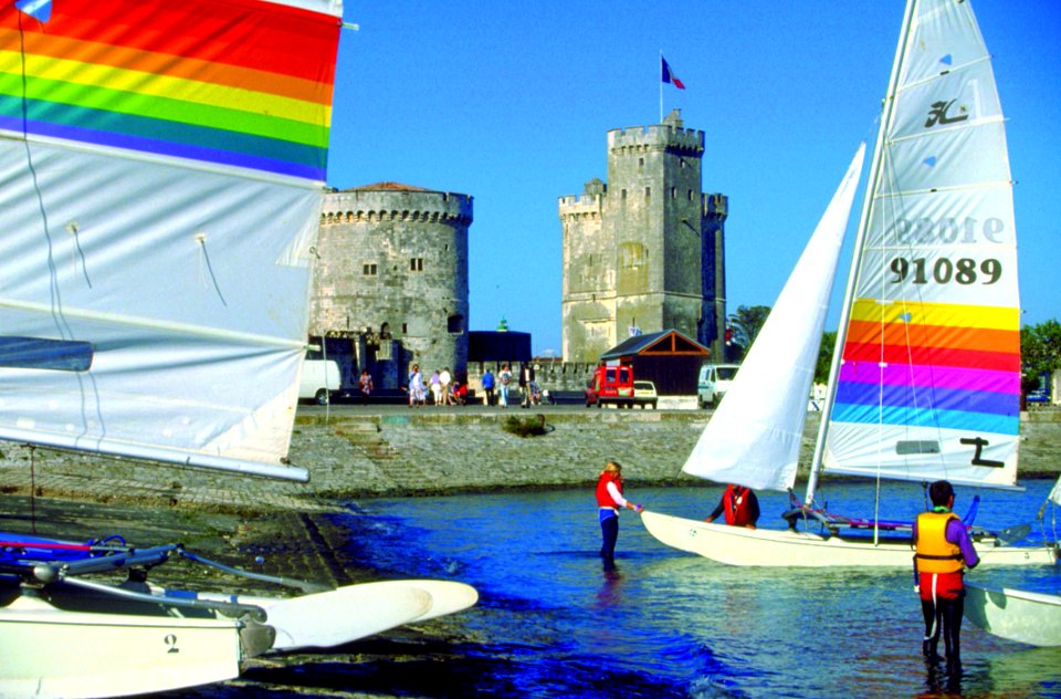 Voiliers Dans Un Port