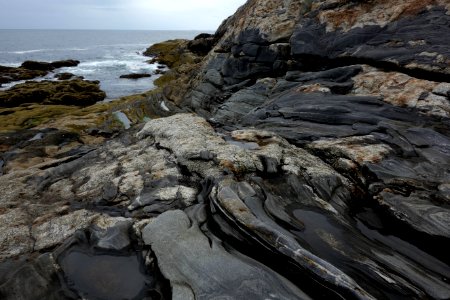 Pemaquid Point Rocks photo