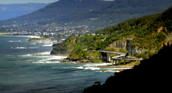 The Sea Cliff Bridge Clifton NSW