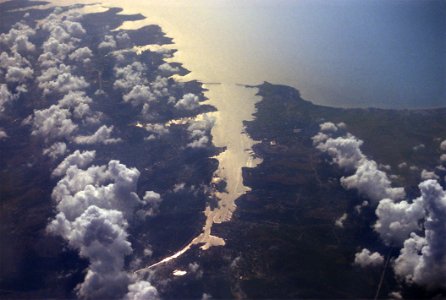 Sevastopol From Altitude 10 Km