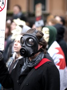 ACTA Protest On The Streets Of Dublin