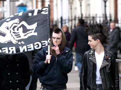 ACTA Protest On The Streets Of Dublin