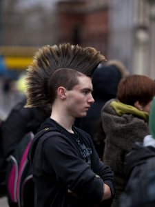 ACTA Protest On The Streets Of Dublin