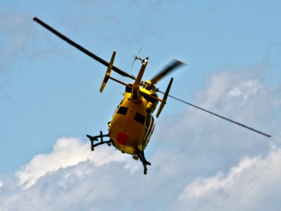 Helicopter On Sky