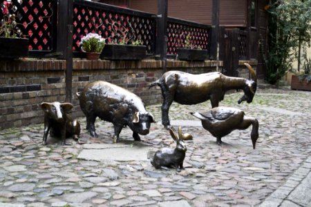 Farm Animal Statues Jatki Poland