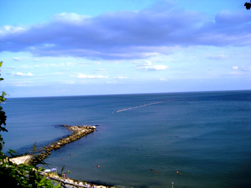 Beach And Open Sea