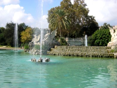 Park And Fountain
