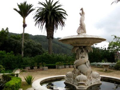 Fountain In Park