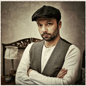 Portrait vintage antique