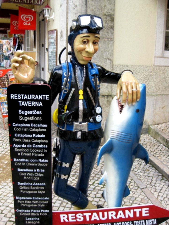 Seafood Restaurant Sign