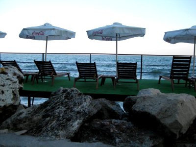 Loungers On Seafront photo