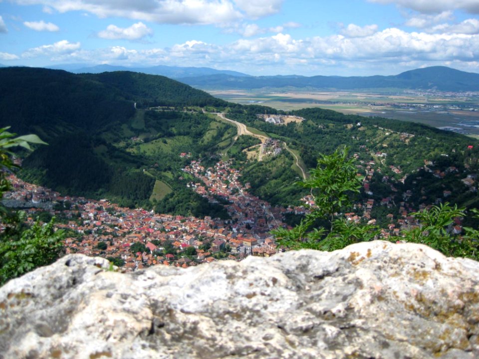 Village In Mountainous Landscape