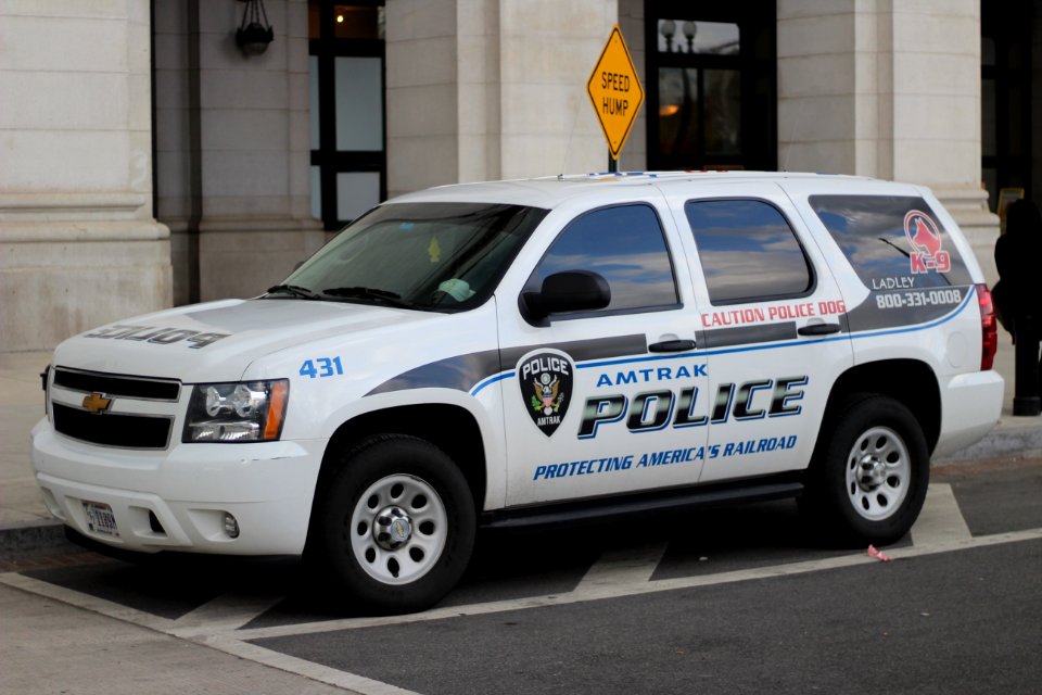 Amtrak Police K9 Unit Tahoe