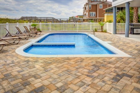 Yard With Swimming Pool