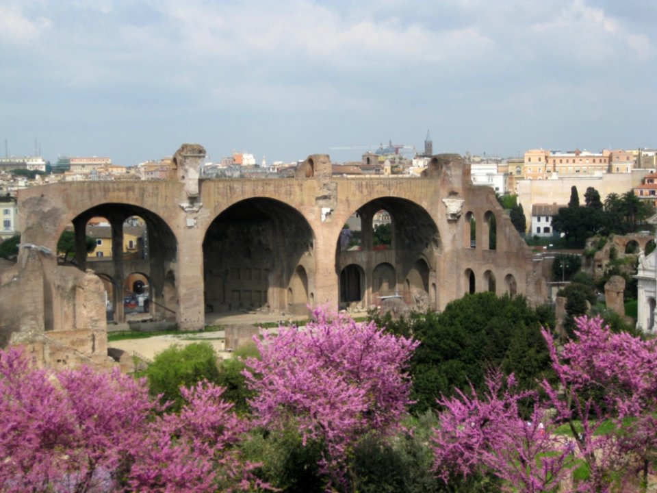 Roman-ruins-on-palatine-hill