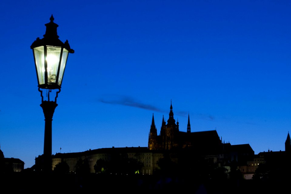 Prague Castle At Twilight