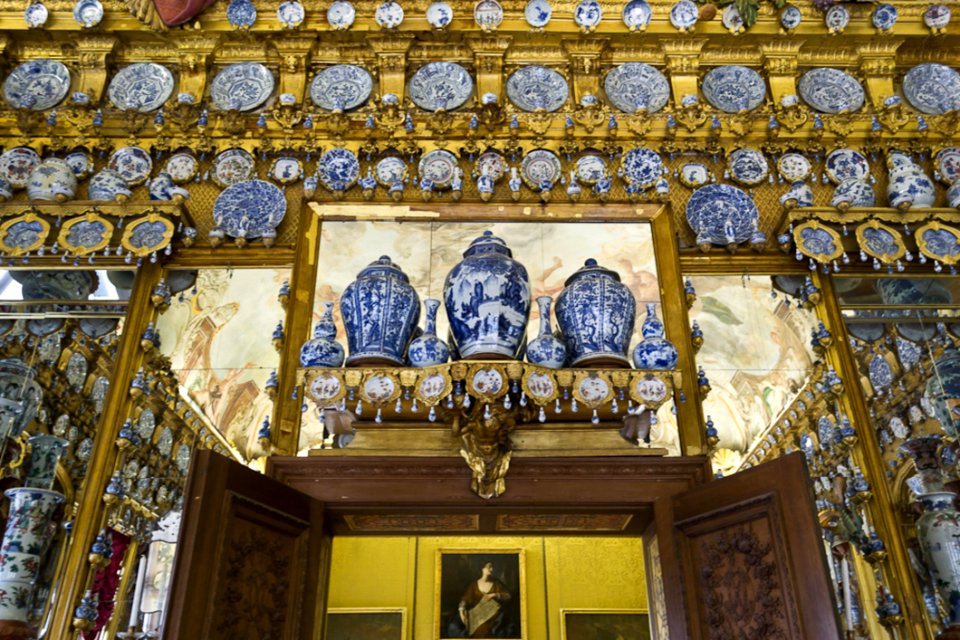 Porcelain Cabinet In Charlottenburg Palace