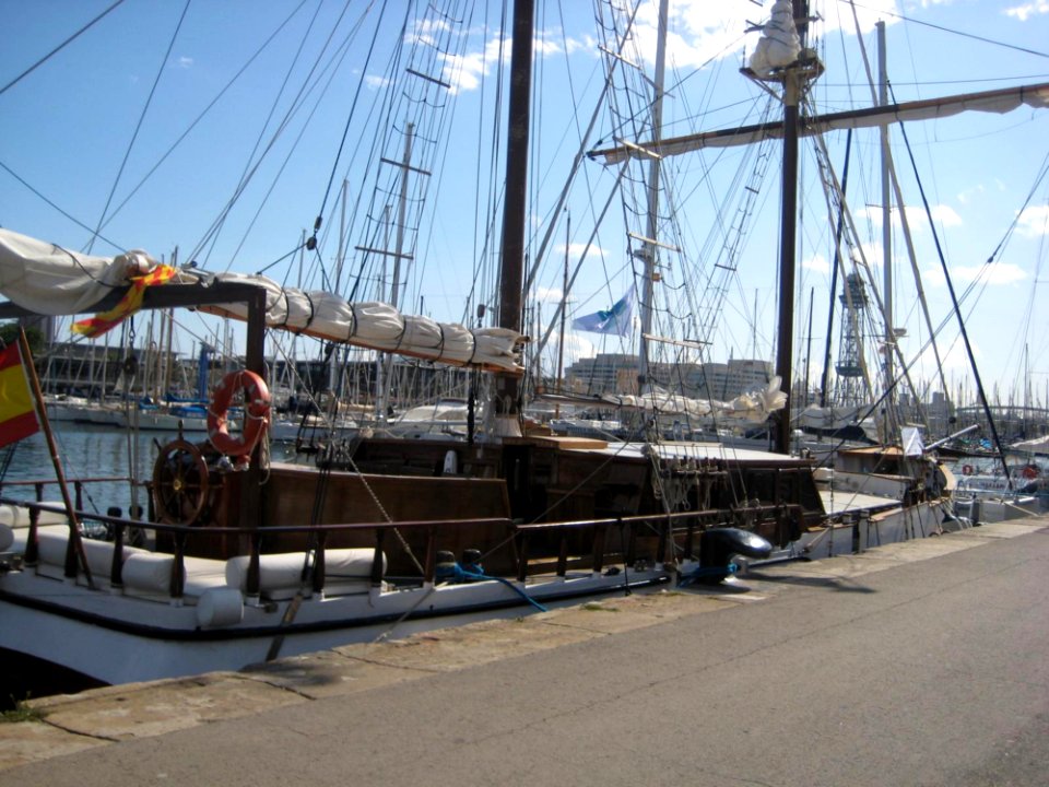 Parked-boat