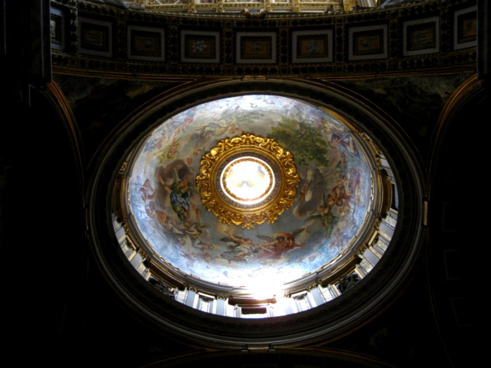 Painted-cupola