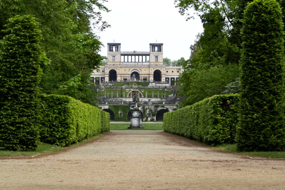Orangery Palace Viewed From Hauptalle