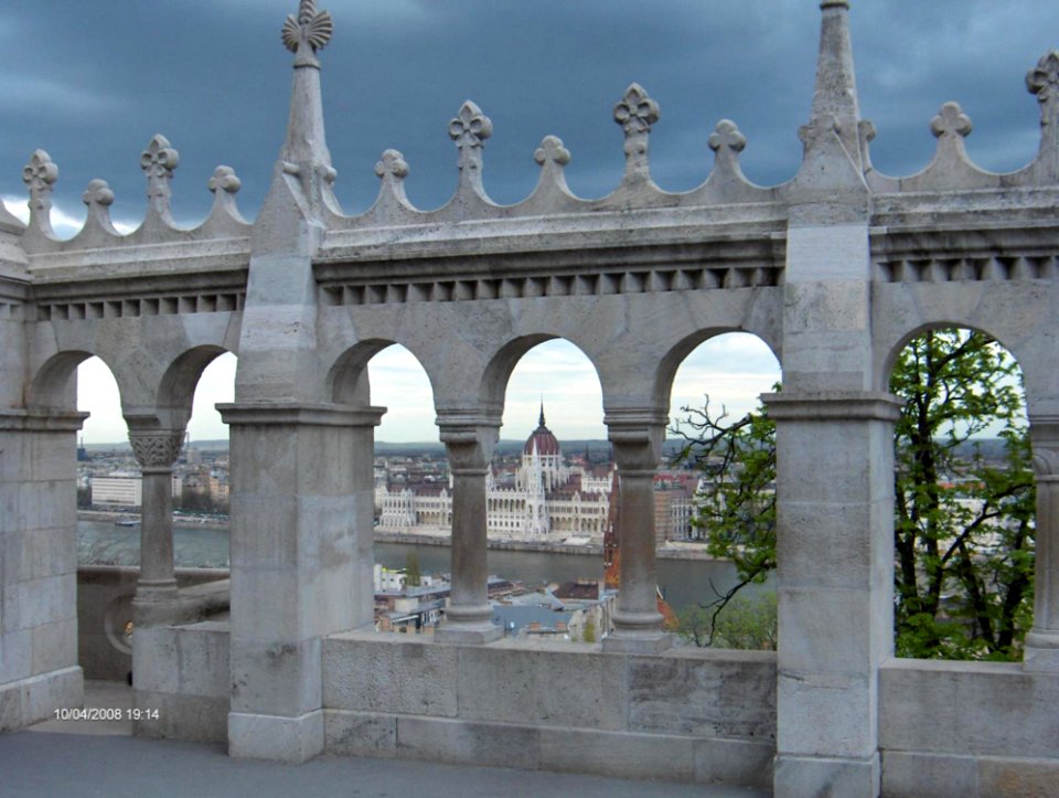 Hungarian-parliament-from-the-bastion
