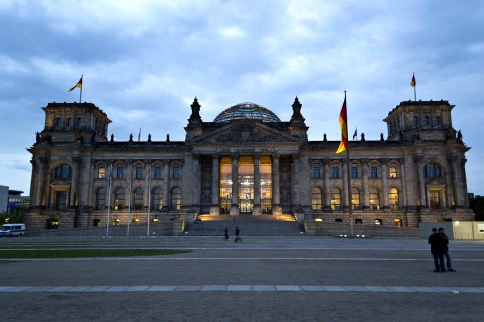 German Reichstag In Berlin