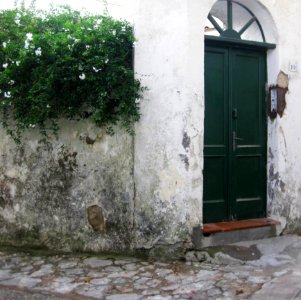 Front Door Under Arch