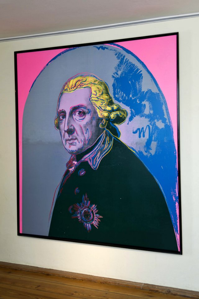 Frederick The Great Portrait By Andy Warhol