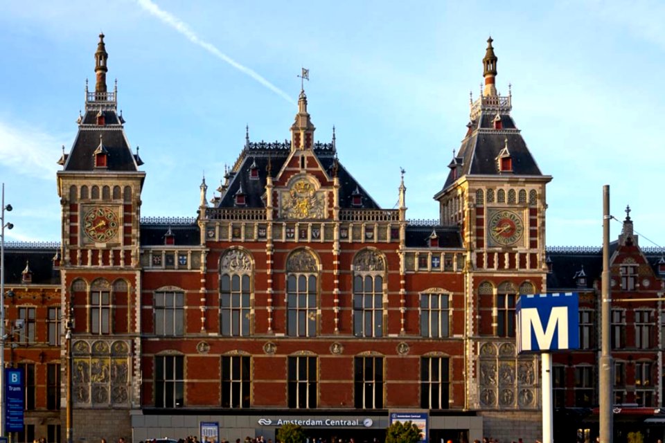 Centraal Station In Amsterdam