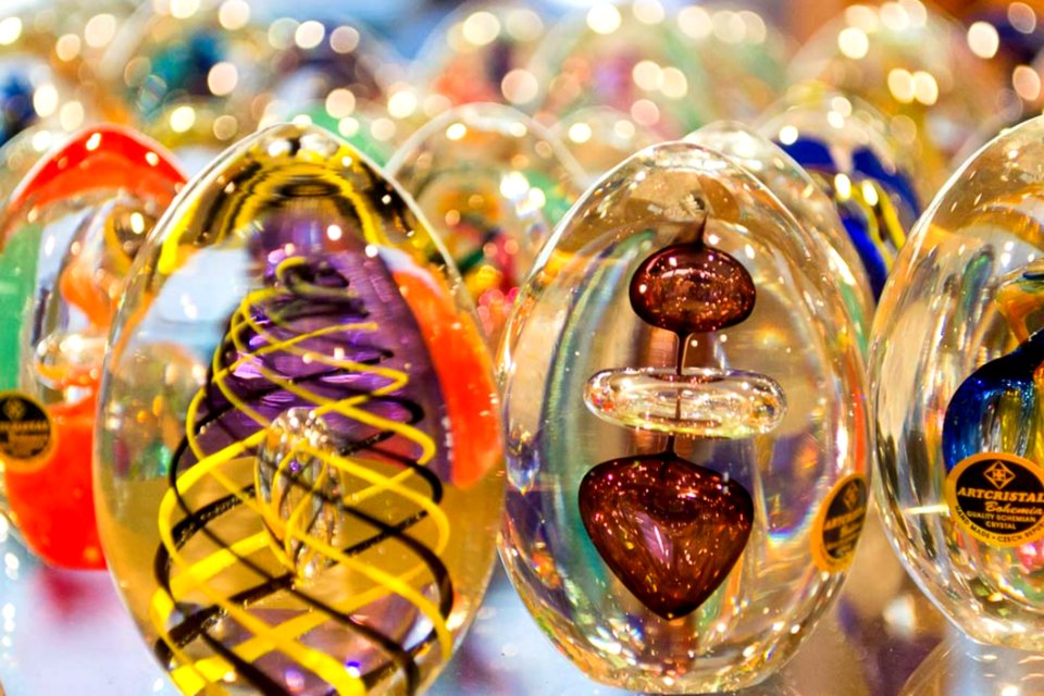 Bohemian Crystal Eggs