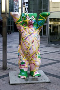 Berlin City Bear Statue
